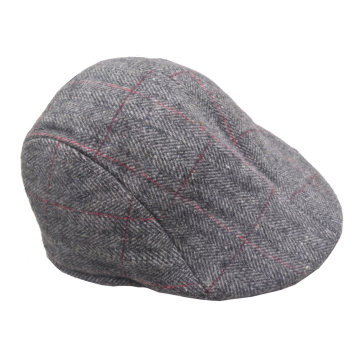 Niños niños niños niñas unisex lana clásico invierno otoño vendedor de periódicos conducción sombrero del tweed cap (HW816)